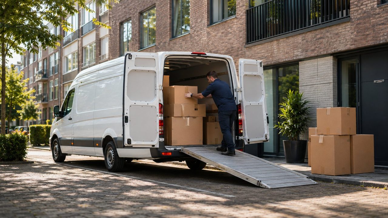 Bestelwagen van Baruka, ideaal om te verhuizen